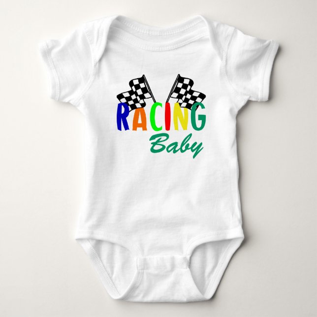 Racing Baby Bodysuit (Front)