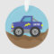 Racing Blue Monster Truck, for Boys