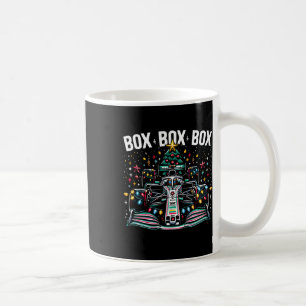 Racing Car Box Box Box Radio Call Fun Christmas Tr Coffee Mug