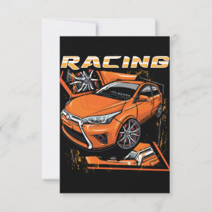 Racing Car _ Motor (101) Invitation