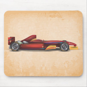 Racing Car Mouse Pad