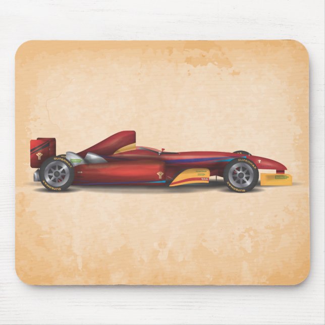 Racing Car Mouse Pad (Front)