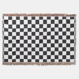 Racing Car Pattern + your background colour Throw Blanket