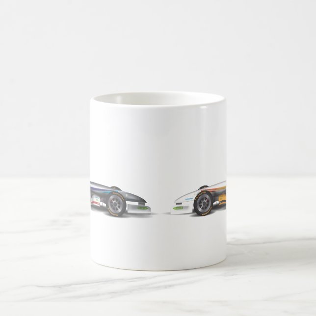Racing Cars Coffee Mug (Center)