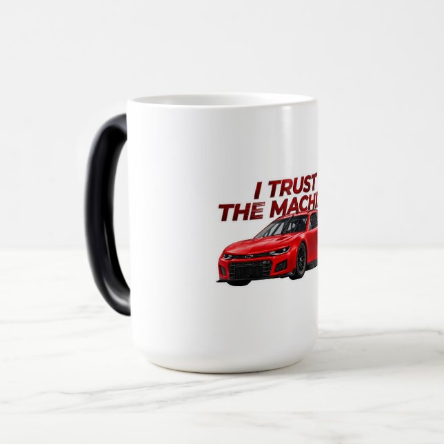 Racing Colour Morph Cup | I Trust the Machine (Front Left)