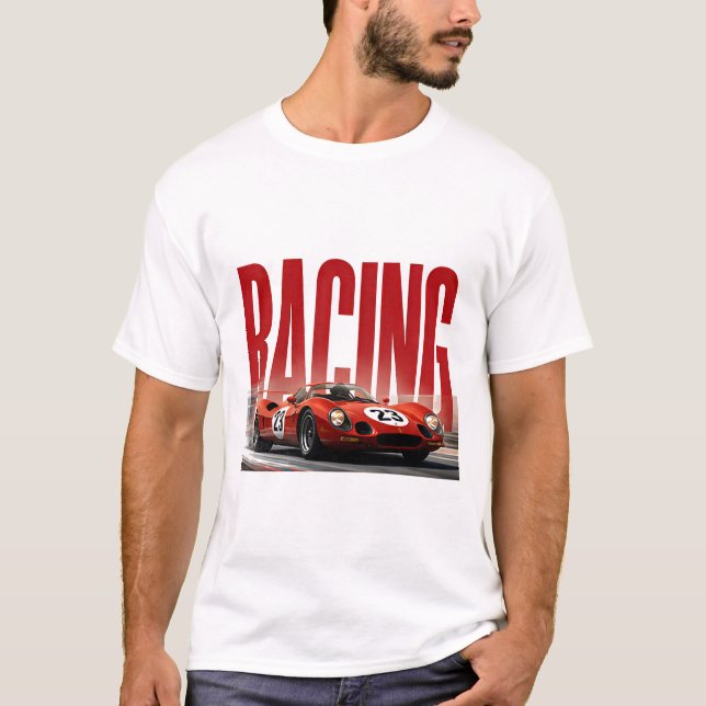 Racing Editorial Performance Graphic T-Shirt (Front)