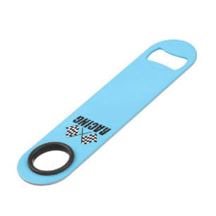 Racing Flag Bottle Opener Bar Key