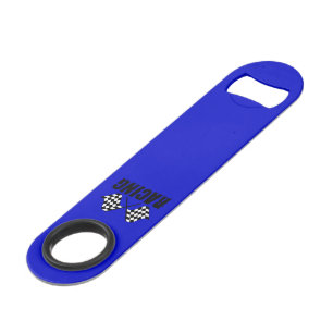 Racing Flag Bottle Opener Bar Key