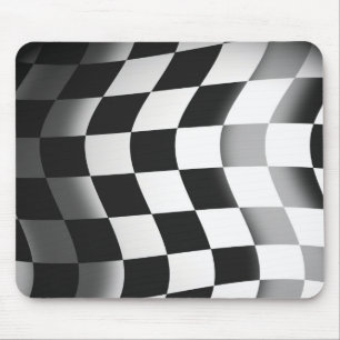 Racing Flag Mouse Pad