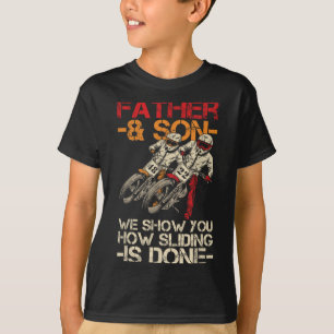 Racing Flat Track Motorcycle Quote For A Flat Trac T-Shirt