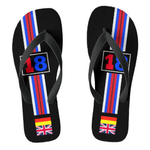 RACING FLIP FLOPS