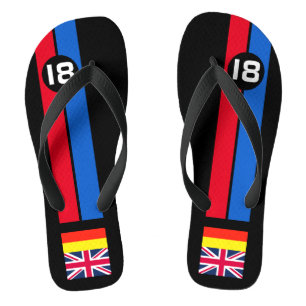 RACING FLIP FLOPS