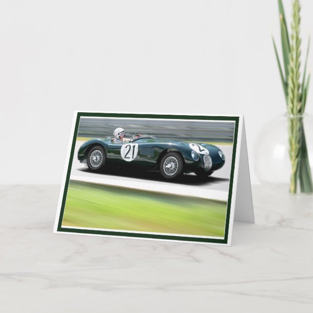 Racing Green 21 Card (Front)