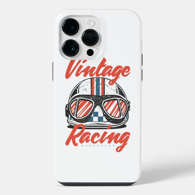 Racing Helmet iPhone Case (Back)