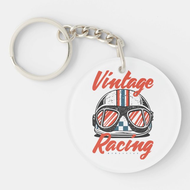Racing Helmet Keychain (Front)