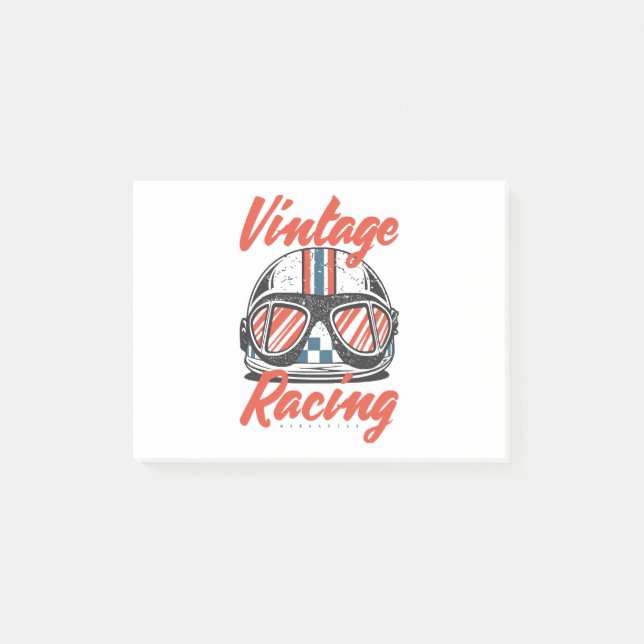 Racing Helmet Post-it Notes (Front)