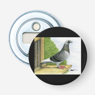 Racing Homer On the Landing Board Bottle Opener