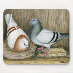 Racing Homers Home Life Mouse Pad