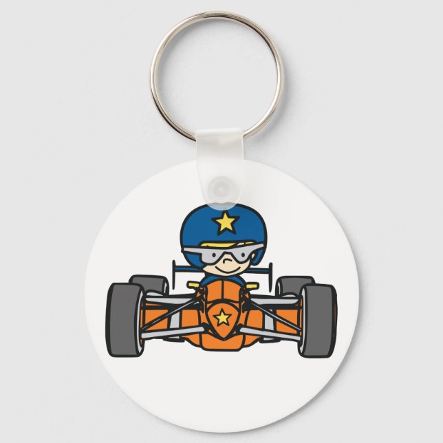Racing Kart Keychain (Front)