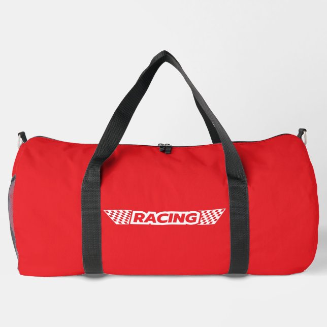 Racing Large Duffel Bag (Back)