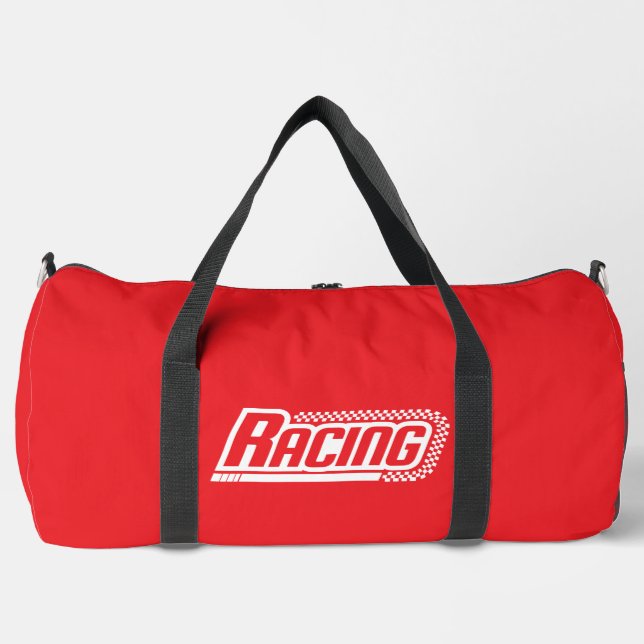 Racing Large Duffel Bag (Front)