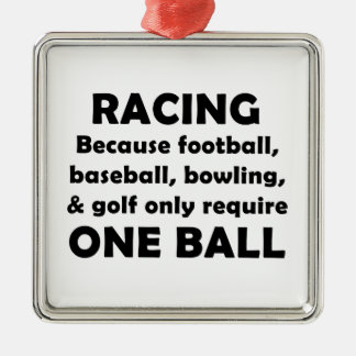 Racing Metal Ornament