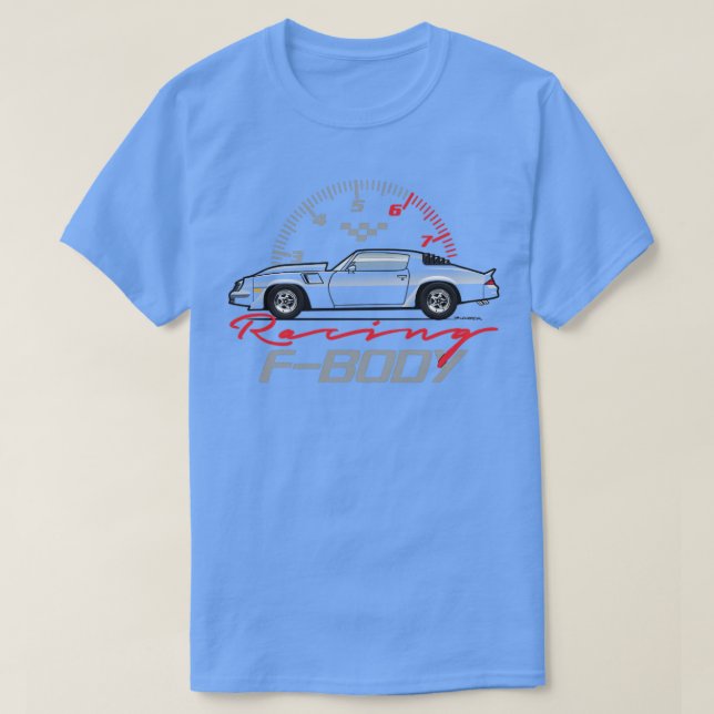 Racing Multi Color T-Shirt (Design Front)