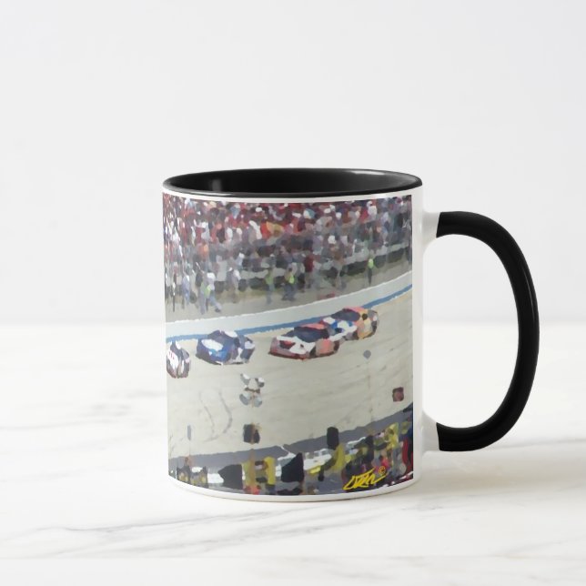 Racing Oil Painting Cup (Right)