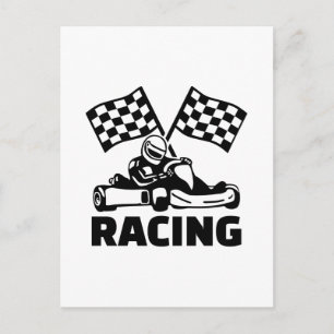 Racing Postcard