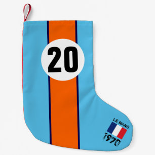 RACING SMALL CHRISTMAS STOCKING