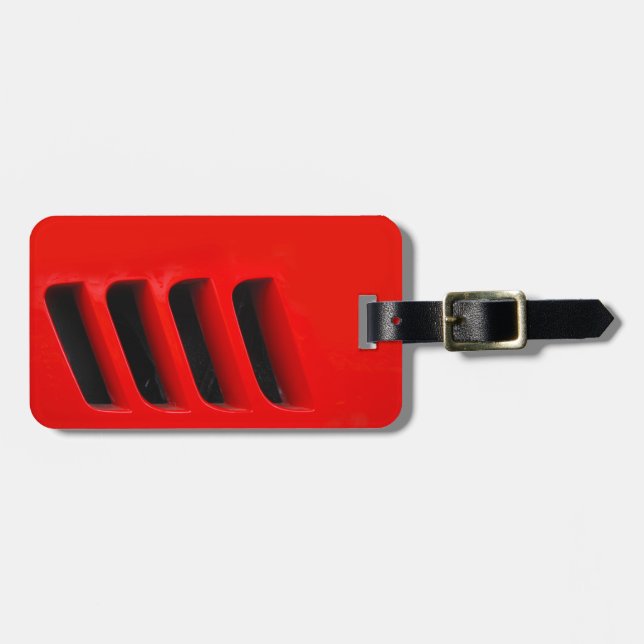 Racing Strakes Luggage Tag (Front Horizontal)