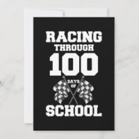 Racing Through 100 Days Of School Race Car Themed