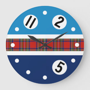 RACING wall clock