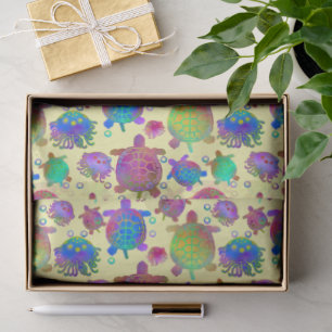 Racing with Turtles for Breakfast Tissue Paper