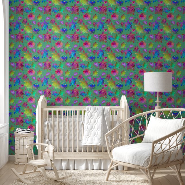 Racing with Turtles Wallpaper (Kids)