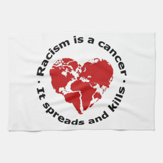 Racism is cancer kitchen towel