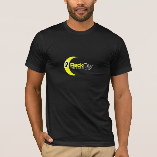 Rack City Billiards 9-Ball Logo Tee (Front)