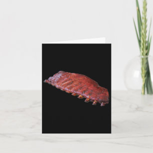 Rack Of Bbq Ribs  Card