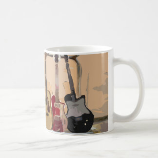 Rack Of Guitars Coffee Mug