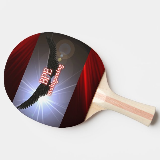 racket ping pong Bpe logo Ping Pong Paddle (Side)