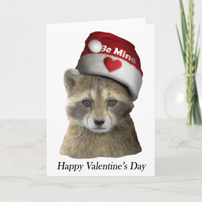 Racket Valentine's Day Card with Love Quote (Front)