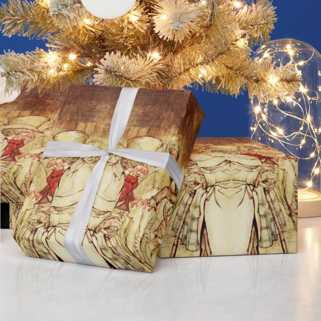 Rackham Scrooge Wrapping Paper (Holidays)