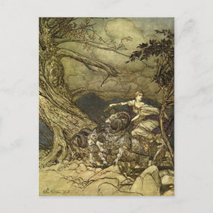 Rackham's Valkyrie Postcard