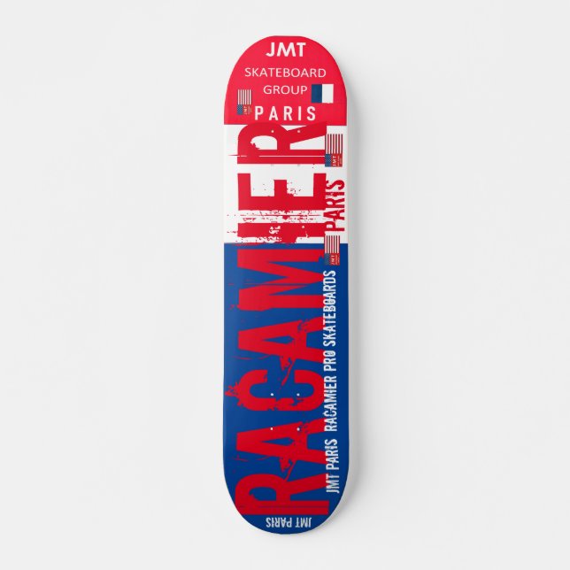 RACMIER JMT PARIS 7 Pont de Skateboard 3/4" (Devant)