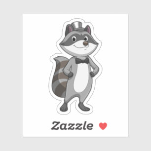 Racoon as Groom with Tie