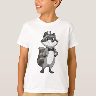 Racoon as Groom with Tie T-Shirt