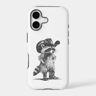 Racoon Cowboy Funny Racoon Graphic Meme Men Women