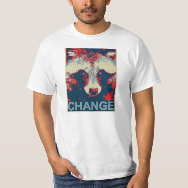Racoon for prezident T-Shirt (Front)