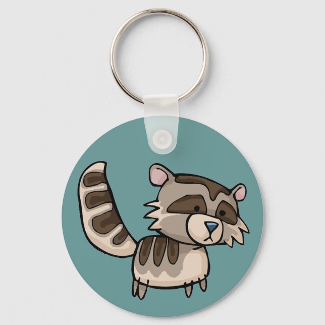 racoon keychain (Front)