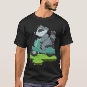 Racoon Motorcycle T-Shirt